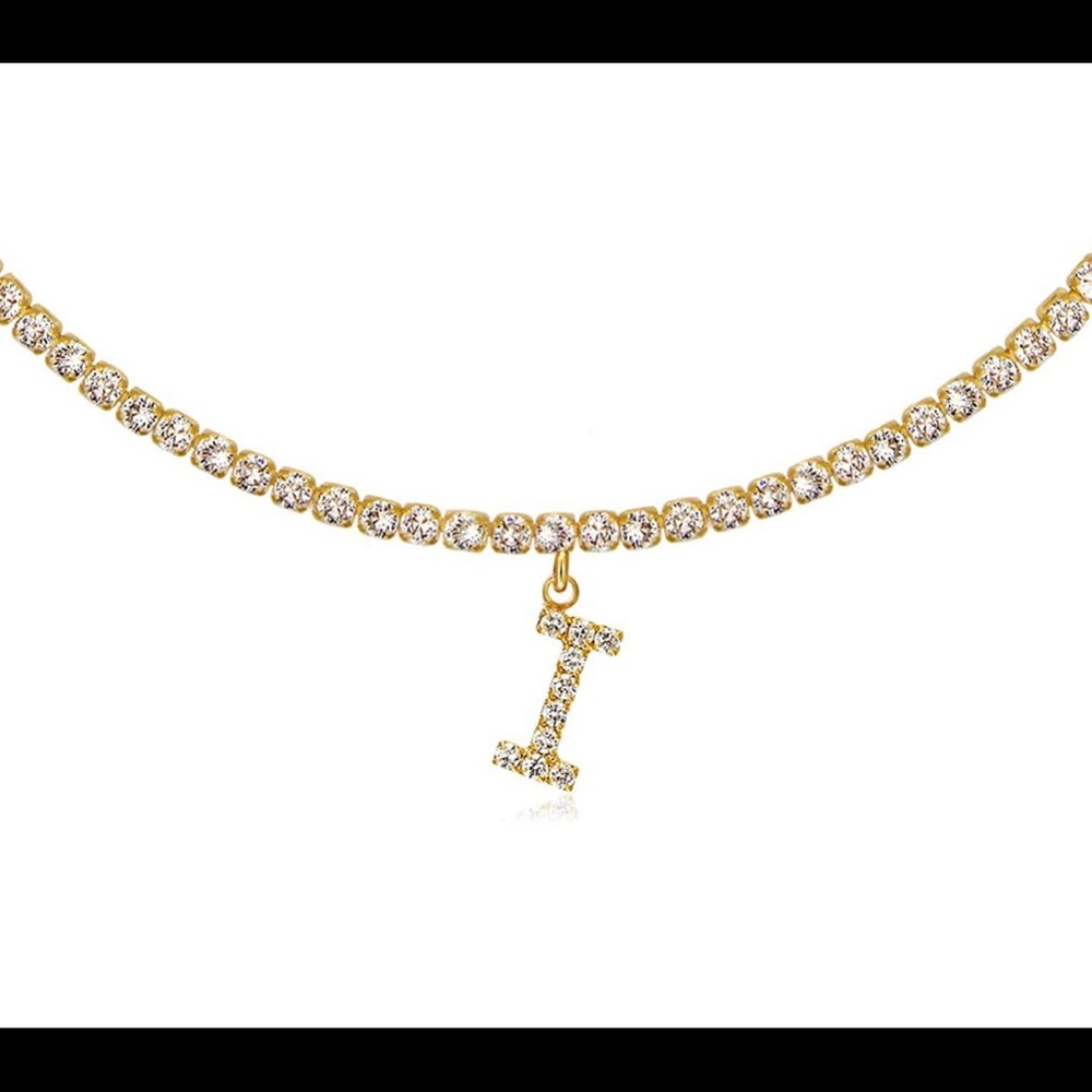 ✨Kaina 14k Gold Plated Initial Choker✨ - Picture 12 of 16